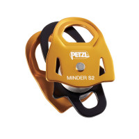 法國 Petzl 滑輪 MINDER Prusik Pulley S2 雙滑輪 P060BA00